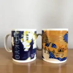 スターバックス 東京 名古屋 マグカップ　２個セット