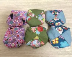 ハンドメイド お手玉 6個セット 和柄 知育玩具 手遊び 脳トレ