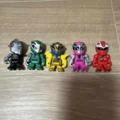 戦隊ヒーロー フィギュア 5体セット