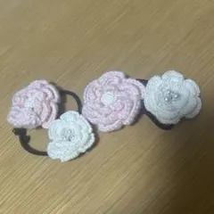 押し花デザイン ヘアゴム③ - メルカリ