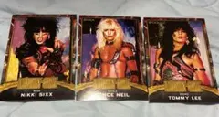 EPOCH Mötley Crüe カード プロモ トレカ3枚セット