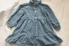 ZARA デニムワンピース 4-5歳　104センチ
