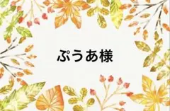 ぷうあ様