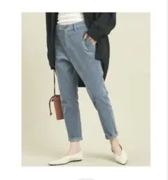 ビューティーアンドユース　ユナイテッドアローズ　コーデュロイテーパードパンツ　Ｌ