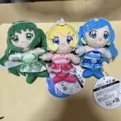 ナムコ限定 ぴちぴちピッチ ぬいぐるみ マスコット 全３種セット