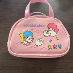 サンリオ　キキララ ピンク ハンドバッグ　ミニポーチ　1番くじ