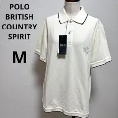 新品タグ付 POLO 半袖ポロシャツ M オフホワイトのサムネイル