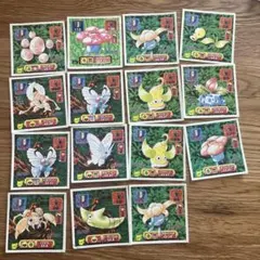 ポケモンのシールセット 15枚