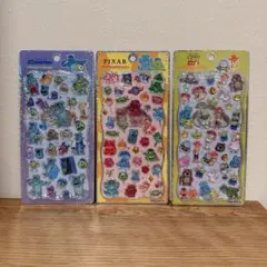 【国内正規品】 プチドロップステッカー 3種セット ディズニー ピクサー