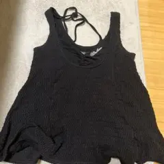 BACKS ブラック キャミソール Mサイズのサムネイル