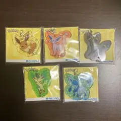 ポケモン ファミリーマート アクリルキーホルダー 2弾 5点セット