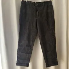 UNIQLO 黒 コーデュロイパンツ