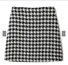 グレイル　千鳥柄台形ミニスカート　kz08