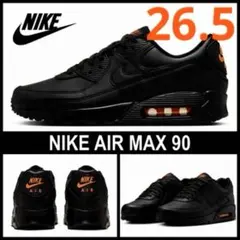 ■新品26.5cm■ナイキ エア マックス 90 ブラック/セーフティオレンジ