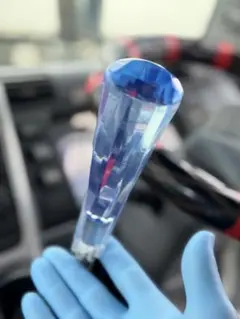 クリスタル シフトノブ ブルー トラック用のサムネイル