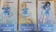 学園アイドルマスター　学マス　ローソン　月村手毬　藤田ことね　アクリルスタンド