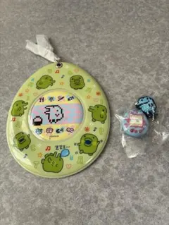 たまごっち　缶バッジ＆ホルダーセット　くちぱっち、チョコサプ　ぎんじろっち