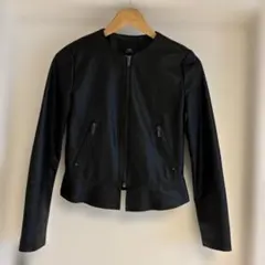 ZARAレザー風ジャケット