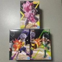 HUNTER×HUNTER フィギュア G.I.編 3体　ゴン　キルア　ヒソカ