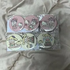 おそ松さん サンリオカフェ 缶バッジセット おそ松 十四松