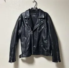 ライダースジャケット ZARA 合皮 アメカジ