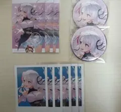 にじさんじ 東京公演 チェキ風カード 缶バッジ 椎名唯華