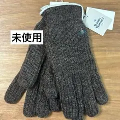 未使用◇Vivienne Westwood◇オーブ刺繍 グレー手袋