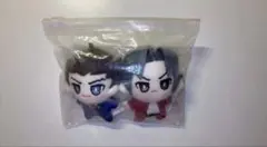 逆転裁判 中国 ぬいぐるみセット 成歩堂龍一 御剣怜侍　即日配送◎