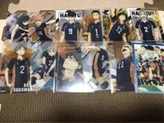 ハイキュー　ウエハース　クリアカード セット