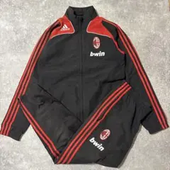 adidas acミラン　トラックジャケット　セットアップ　ゆるだぼ