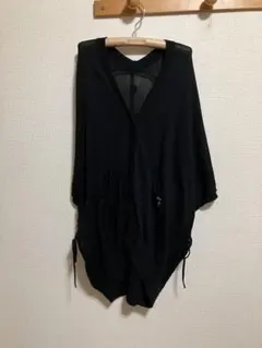 franche lippee フランシュリッペ カーディガン 変形 リボン 黒