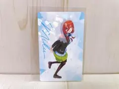 五等分の花嫁 秋葉原アトレ 特典カード 中野三玖