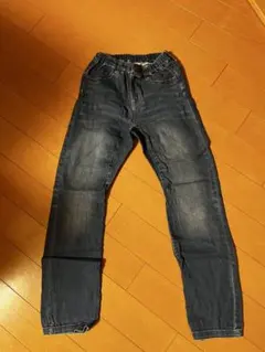 ブルーデニムパンツ 140cm ウエストゴム