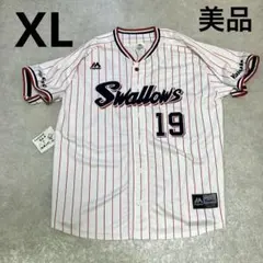 【美品】東京ヤクルトスワローズ 石川雅規 ユニフォーム、XLサイズのサムネイル
