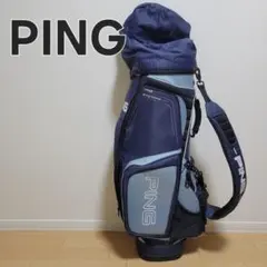 レア品 LIEBHERR リープヘル ゴルフキャディバッグ ネイビー