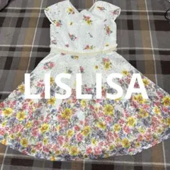 LISLISA♡激レア♡姫♡花柄レースワンピース♡美品♡卒業式　入学式