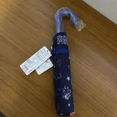 【未使用】PEANUTS 折り畳み傘　スヌーピー　ブルー