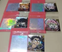 鬼滅の刃 ウエハース シール 5thレア 5枚セット　コンプリート
