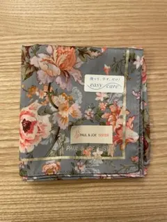 未使用PAUL & JOE 大判フラワーハンカチ