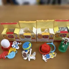おさるのジョージ　ハッピーセット　4個セットのサムネイル