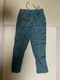URBAN RESEARCH DOORS リネンパンツ グリーンのサムネイル