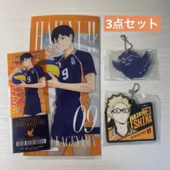 一番くじ ハイキュー 影山飛雄 アクリルチャーム チケットケース 月島 ラバー