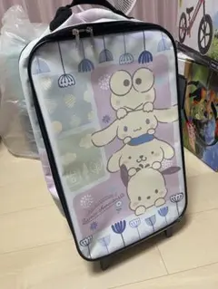 サンリオくじ キャリーケース シナモロール ポムポムプリン キャラ雑貨 プチキャリーケース3 サンリオキャラクターズ ブルー
