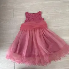 ピンク レース チュール ドレスのサムネイル