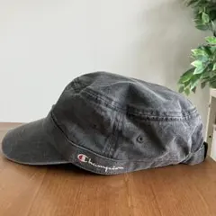 champion チャンピオン　キャップ　ワークキャップ　ハンチング　グレー