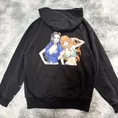 【受注限定】ONEPIECE×ZOZOTOWNコラボジップパーカー　ナミ&ロビン