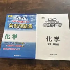 2026年 化学 実践問題集 Z会過去問　 鉛筆での書き込みあり