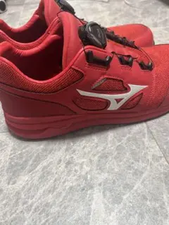 MIZUNO 安全靴 BOAシステム レッド　新品