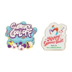 ディズニー×ミセス ピンバッジ 2個セット