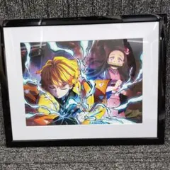 新品⭐ 鬼滅の刃 善逸 禰豆子 イラスト キャラファイングラフ 無限列車 美品